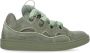 Lanvin Groene katoenen sneakers met herringbone-patroon - Thumbnail 1