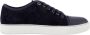 Lanvin Dbb1 Suede And Patent Leather Sportschoenen Blauw Heren - Thumbnail 1