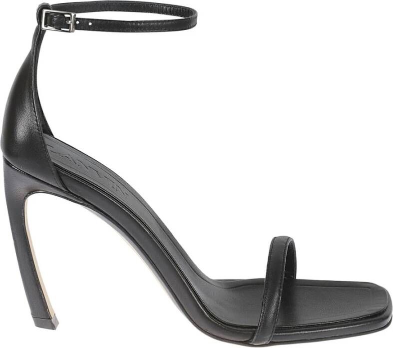 Lanvin Swing Sandaal Hakken Black Dames