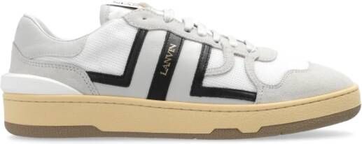 Lanvin Klei Lage sneakers White Dames