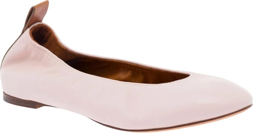 Lanvin Leren ballet flats Pink Dames