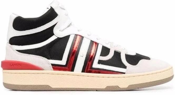 Lanvin Calfskin High Top Sneakers