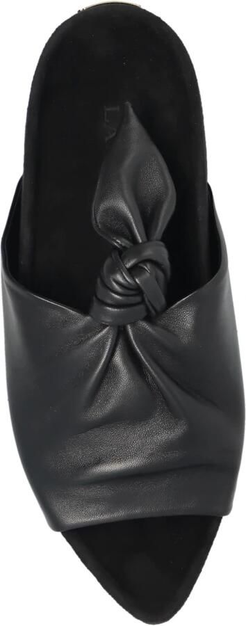 Lanvin Cocoon Flat Leather Mule - Foto 4