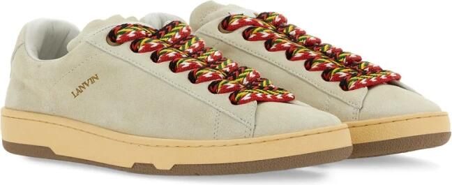Lanvin Cube leren sneakers - Foto 3