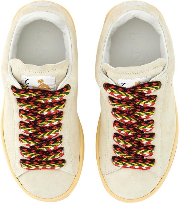 Lanvin Cube leren sneakers - Foto 2