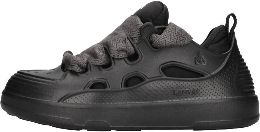 Lanvin Curb sneakers met verwijderbare binnenzool Black Heren
