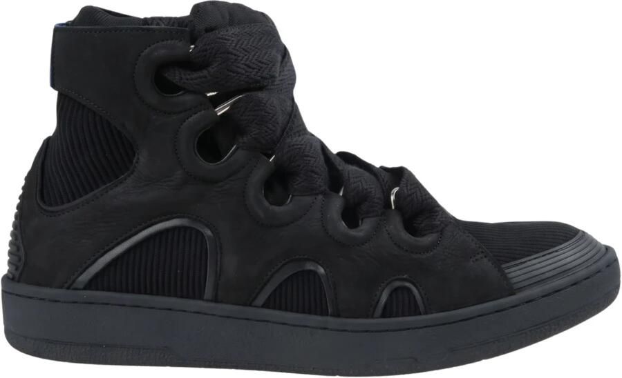 Lanvin Curb High-Top Sneakers