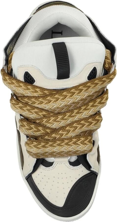 Lanvin Curb Leather Sneakers