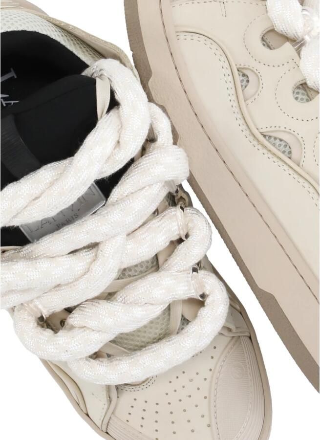 Lanvin Curb Leather Sneakers - Foto 2