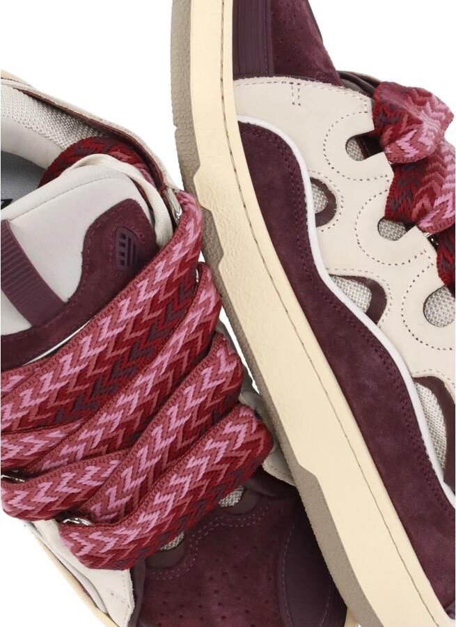 Lanvin Curb Leather Sneakers - Foto 2