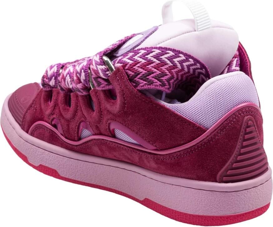 Lanvin Curb Leather Sneakers - Foto 2