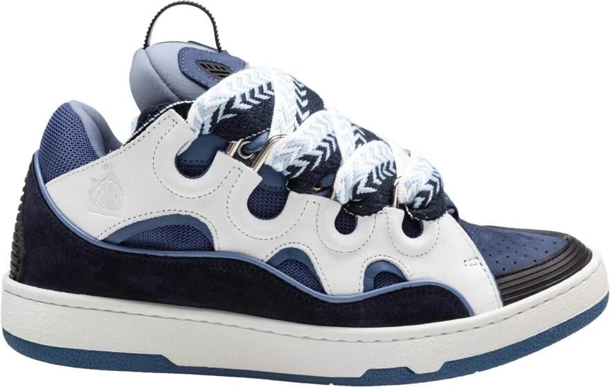 Lanvin Curb Leather Sneakers - Foto 3