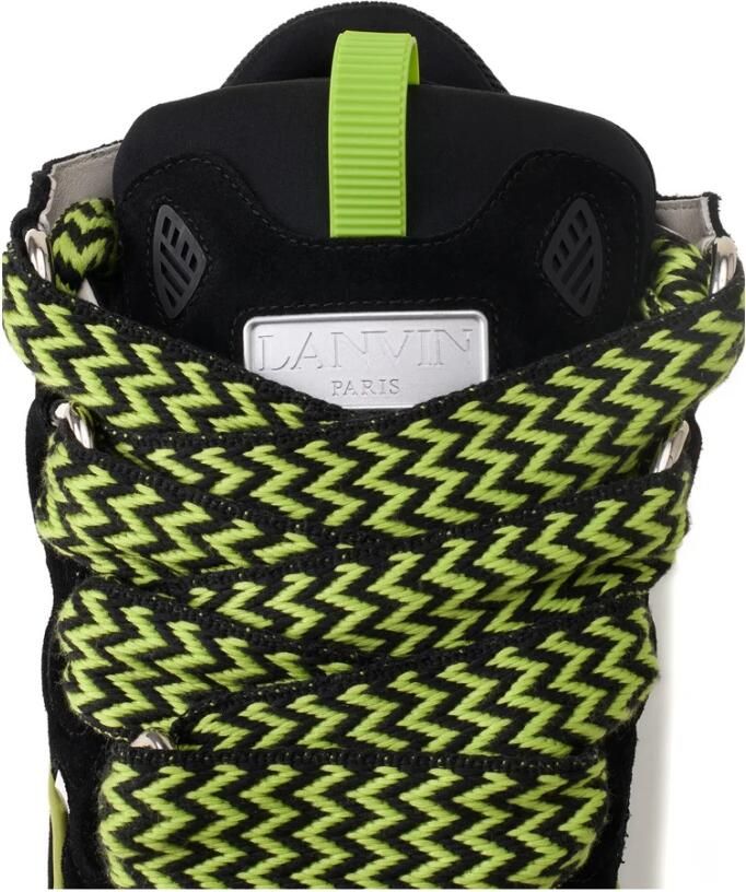 Lanvin Curb Leather Sneakers - Foto 2