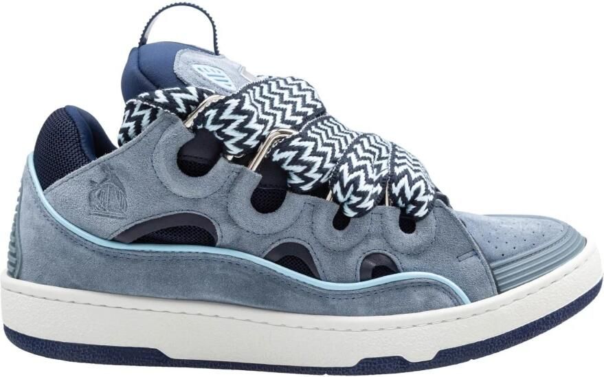 Lanvin Curb Leather Sneakers