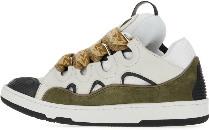 Lanvin Curb Leather Sneakers - Foto 2