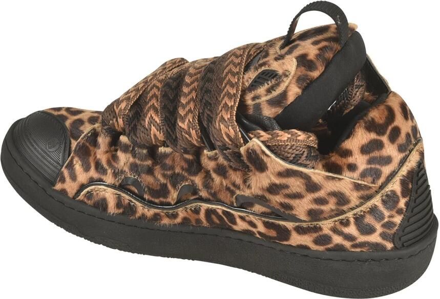 Lanvin Curb Leather Sneakers - Foto 2