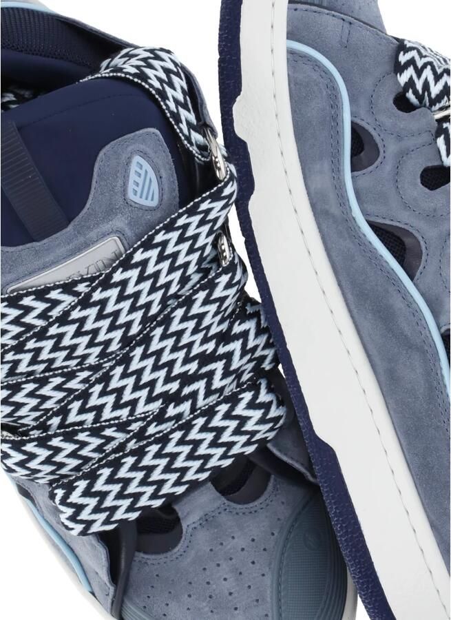 Lanvin Curb Leather Sneakers - Foto 3