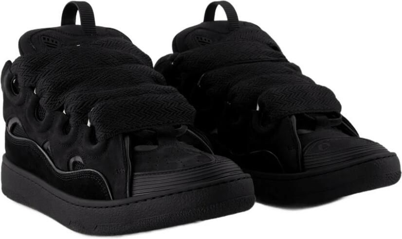Lanvin Sneakers Curb Leather Sneakers Black - Foto 2