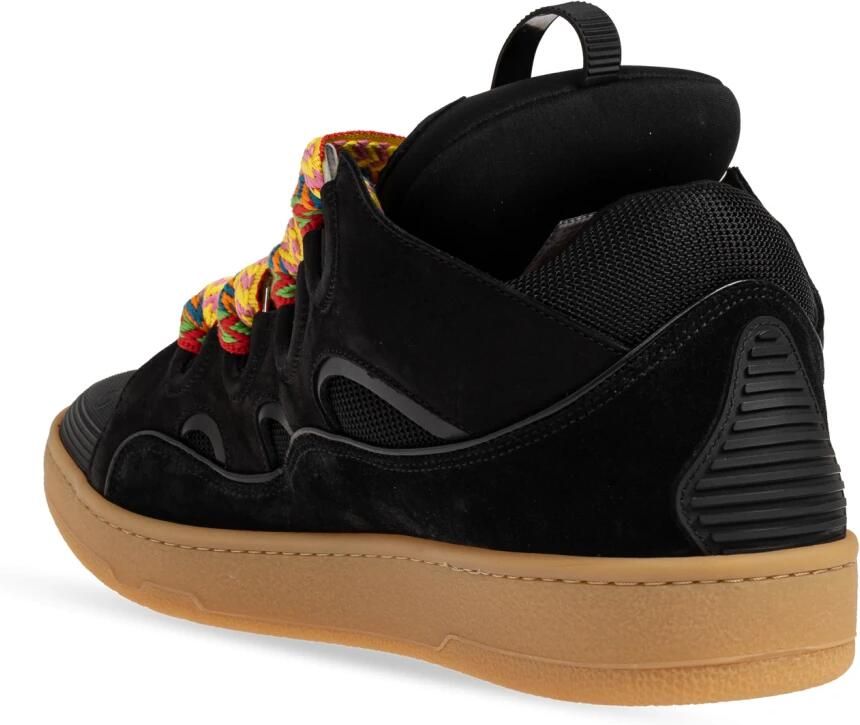Lanvin Leather Curb Sneakers - Foto 3