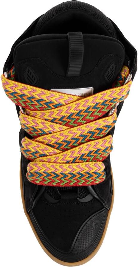 Lanvin Leather Curb Sneakers - Foto 8