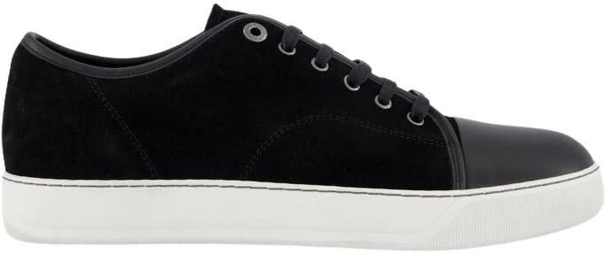Lanvin Dbb1 Leren en Suède Sneakers