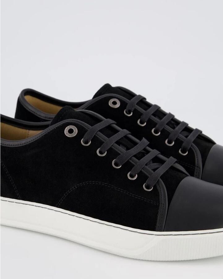 Lanvin Dbb1 Leren en Suède Sneakers - Foto 2
