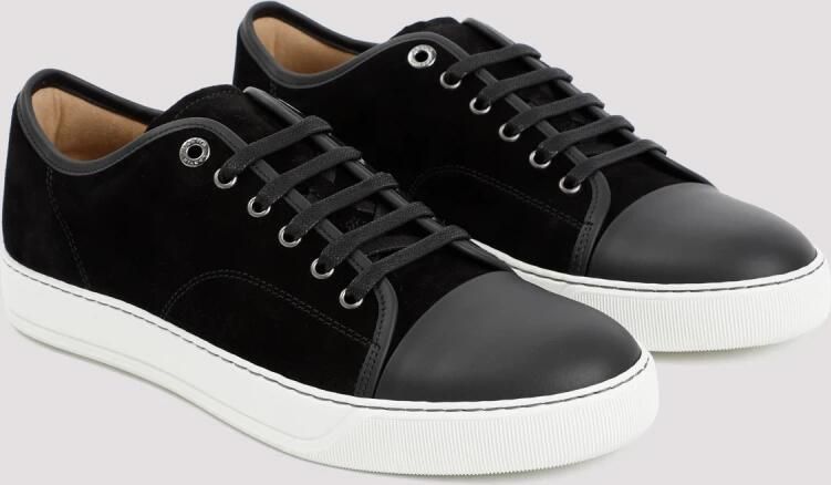 Lanvin Leren Sneakers voor Heren Stijlvol en Comfortabel Black Heren - Foto 2