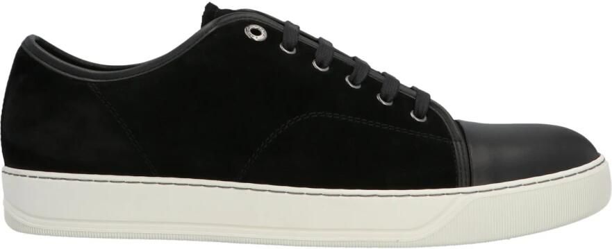 Lanvin Leren Sneakers voor Heren Stijlvol en Comfortabel Black Heren - Foto 4