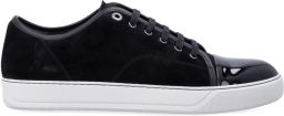 Lanvin Leren Sneakers voor Heren Stijlvol en Comfortabel Black