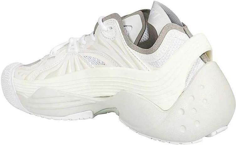 Lanvin Veelkleurige stof en rubberen flash-x sneakers Wit - Foto 3