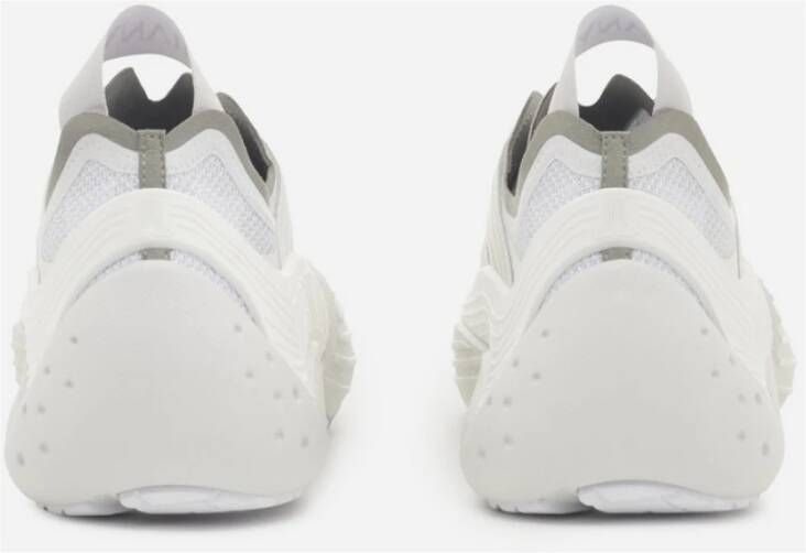 Lanvin Veelkleurige stof en rubberen flash-x sneakers Wit - Foto 2