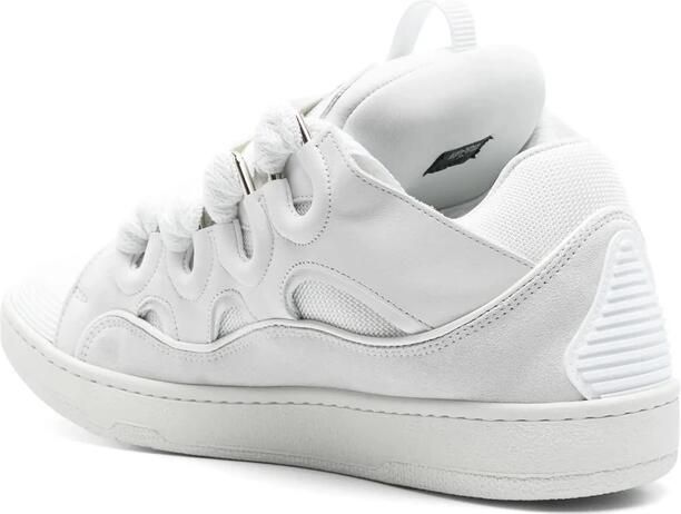 Lanvin Lace-Up Sneaker met Gewatteerd Design