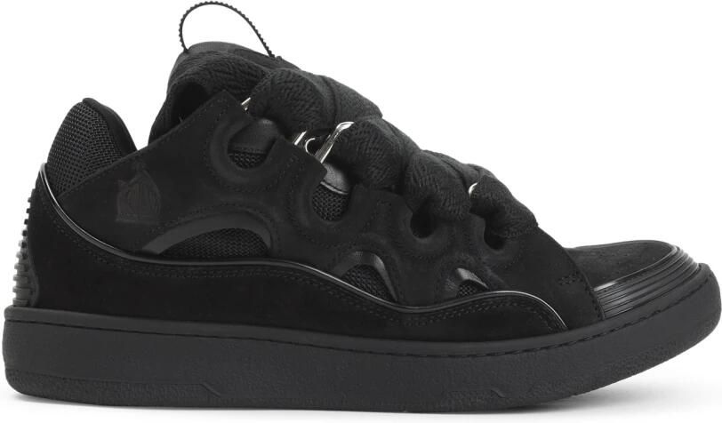Lanvin Leather Curb Sneakers