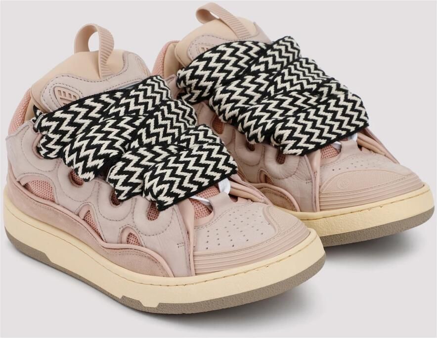 Lanvin Roze & Paarse Sneakers Overdreven Ontwerp - Foto 3