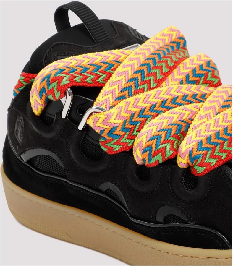 Lanvin Leather Curb Sneakers - Foto 2