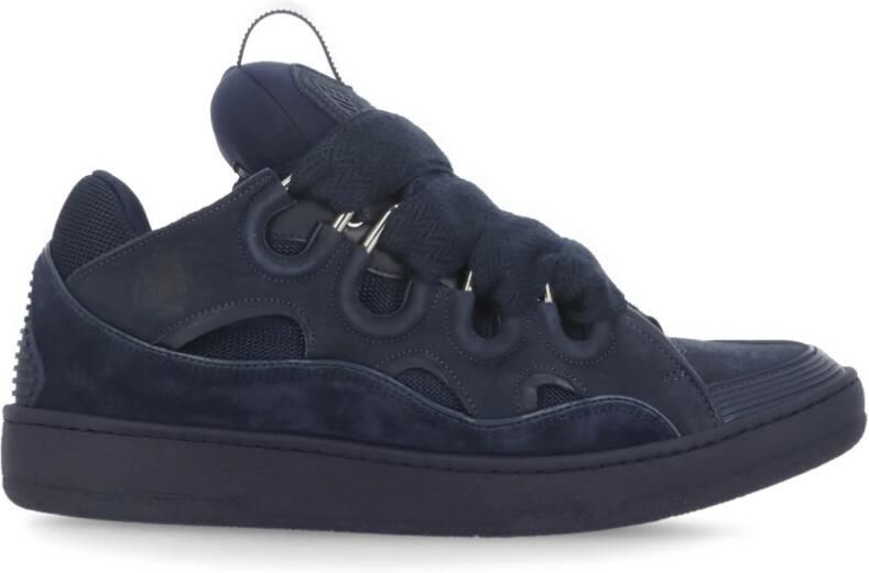 Lanvin Leather Curb Sneakers