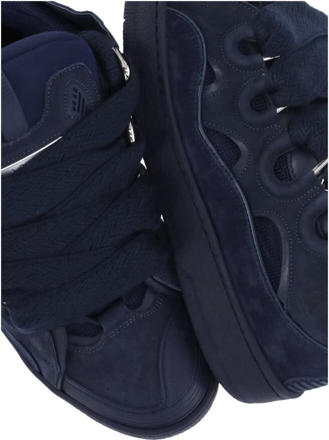 Lanvin Leather Curb Sneakers - Foto 2