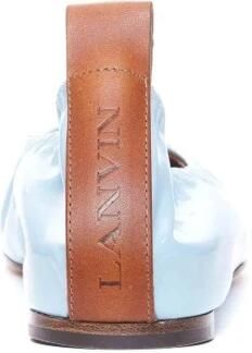 Lanvin Ballerina Flat van lakleer Blue Dames - Foto 4