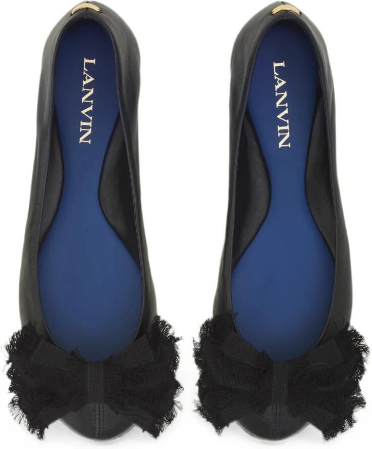 Lanvin Leren Ballerina Plat - Foto 2