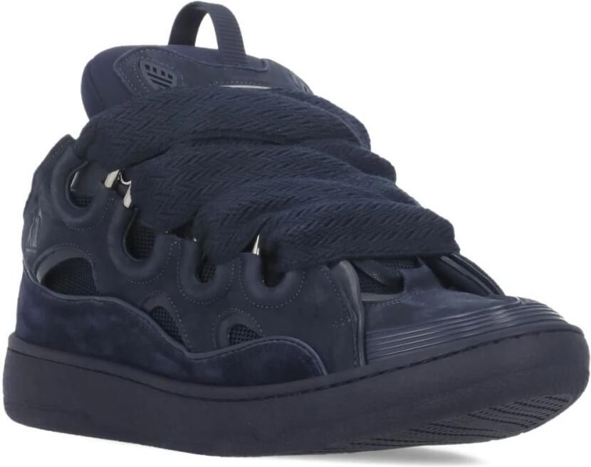Lanvin Leren Curb Sneakers - Foto 3
