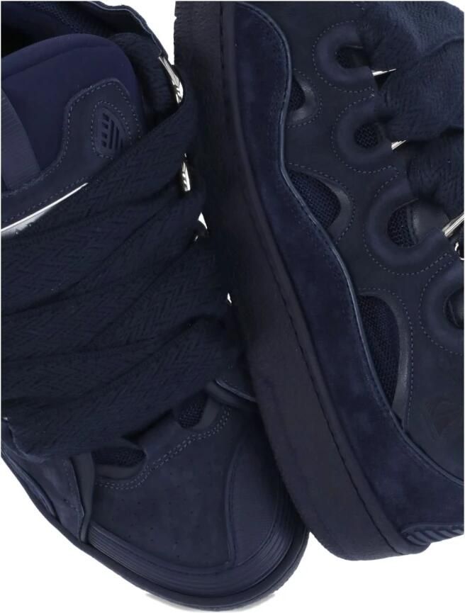 Lanvin Leren Curb Sneakers - Foto 2