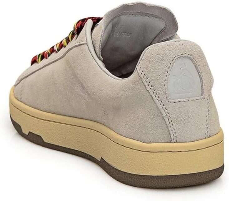 Lanvin Multikleur Sneakers met Gewatteerde Logotong White Dames - Foto 2