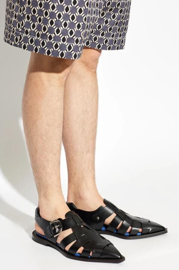 Lanvin Leren sandalen met puntige neus - Foto 2