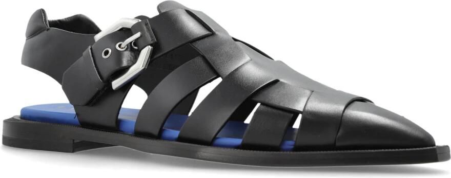 Lanvin Leren sandalen met puntige neus - Foto 5