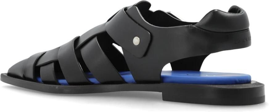 Lanvin Leren sandalen met puntige neus - Foto 4