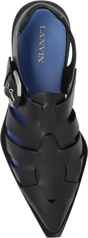 Lanvin Leren sandalen met puntige neus - Foto 6