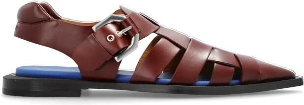Lanvin Leren sandalen met spitse neus