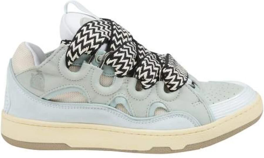 Lanvin Leren Sneakers met Contrasterende Veters