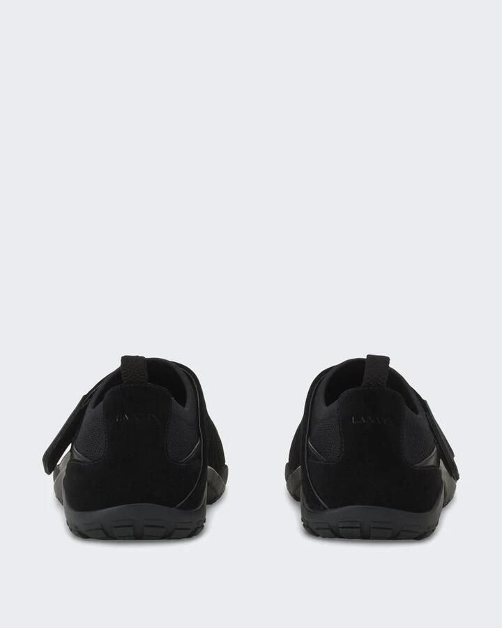 Lanvin LNV1 Knit and Suede Sneakers - Foto 3