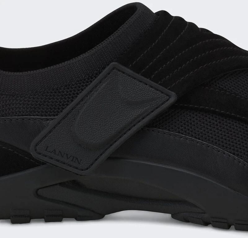 Lanvin LNV1 Knit and Suede Sneakers - Foto 5